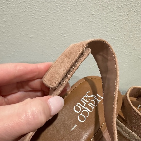 Franco Sarto Nessa Espadrille Wedge Sandals - Picture 11 of 11